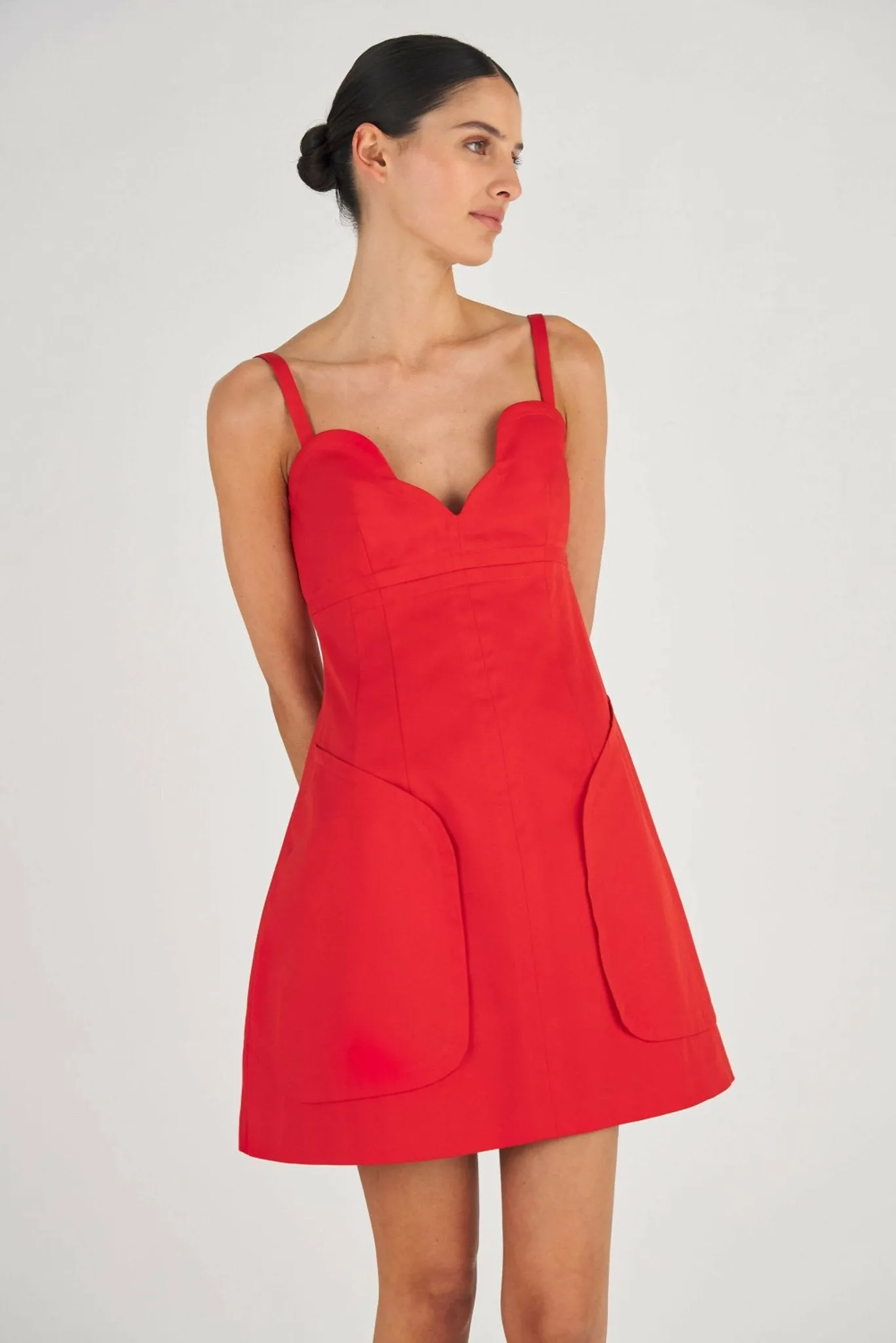 Oroton Short Scallop Dress