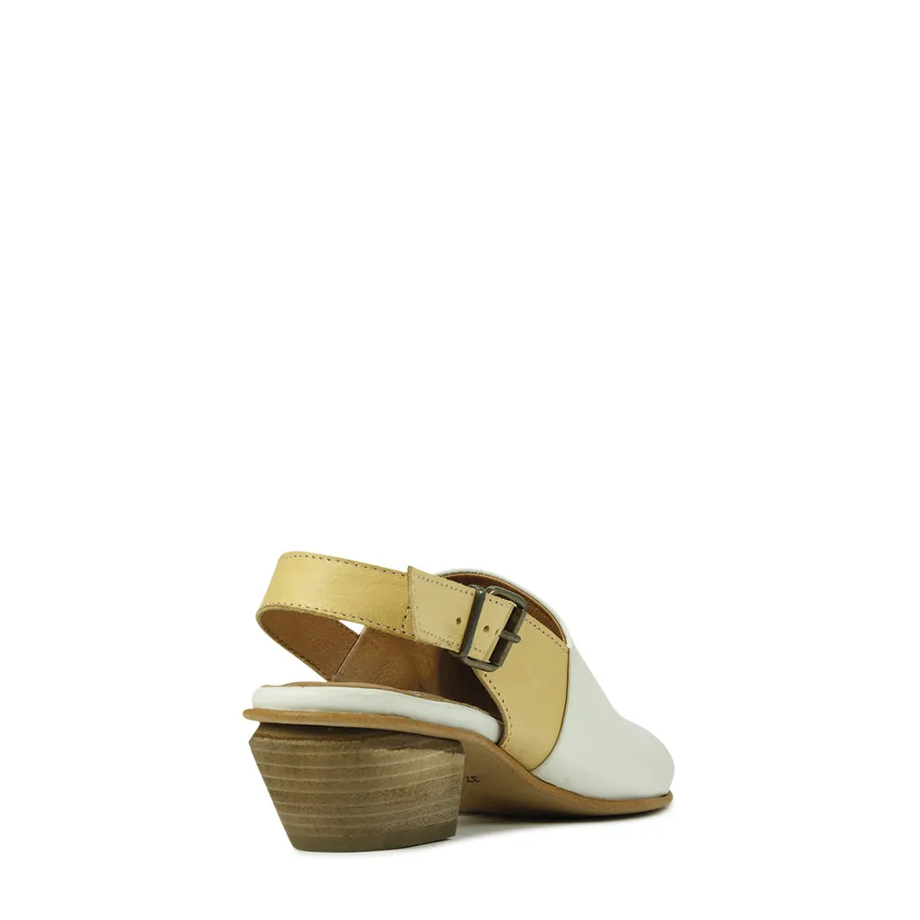 Paolo Leather Sling Back Sandals