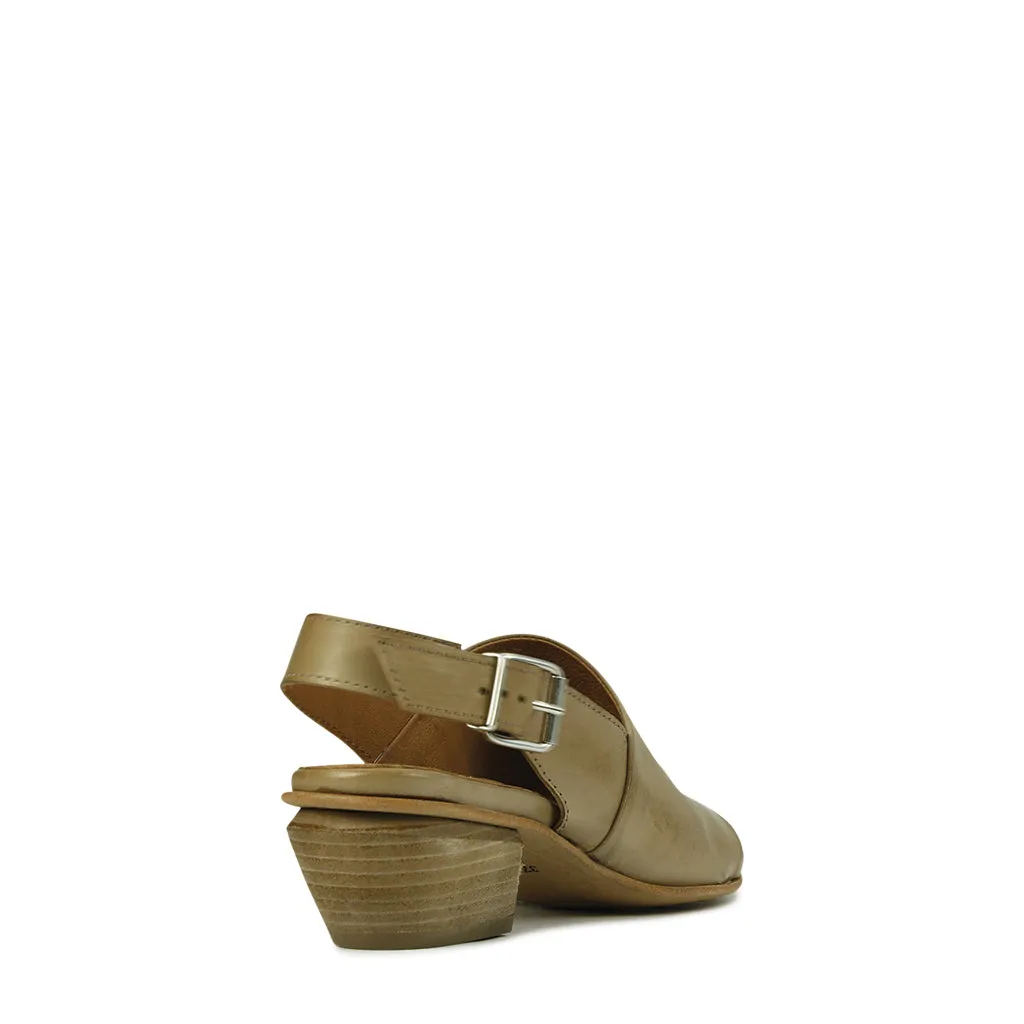 Paolo Leather Sling Back Sandals