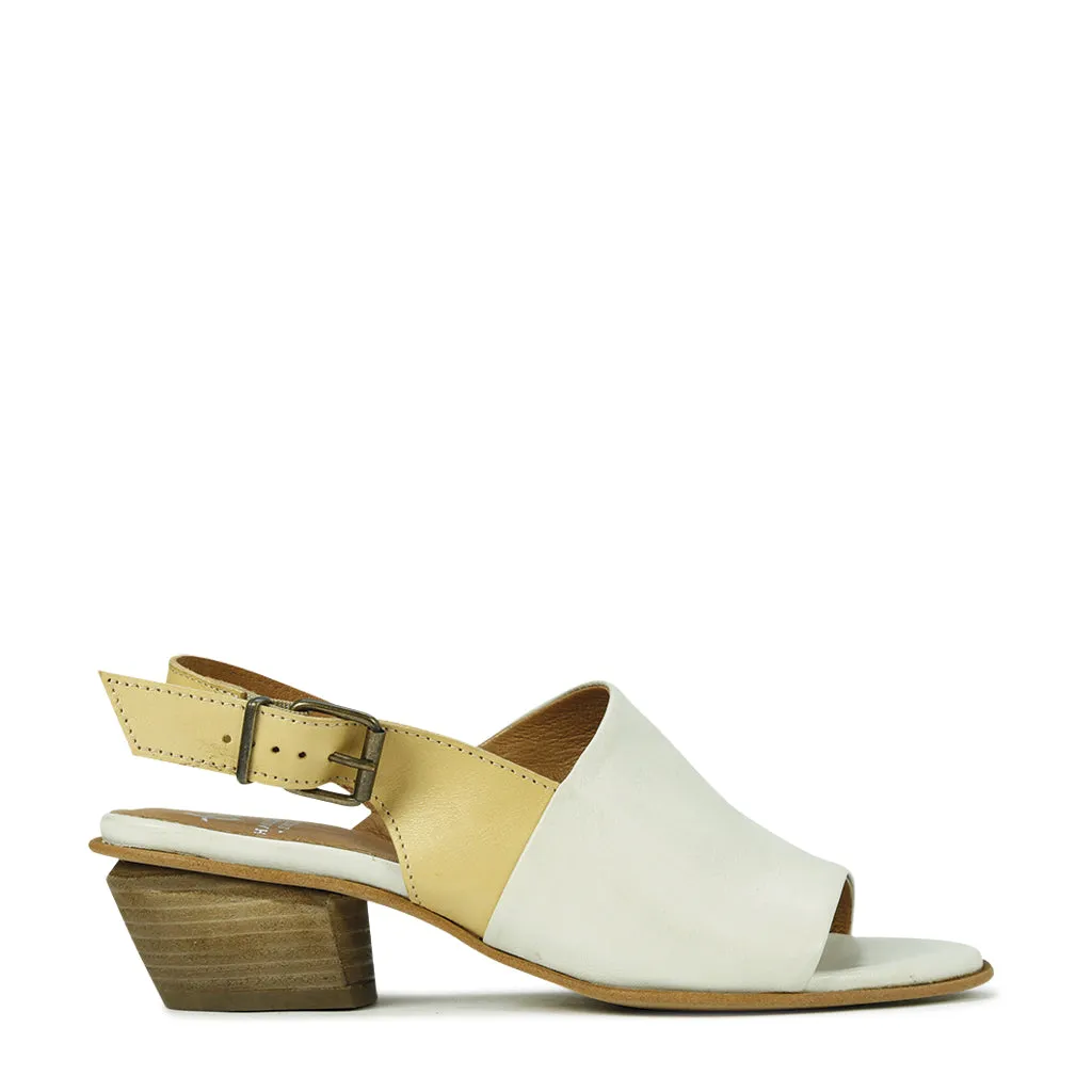 Paolo Leather Sling Back Sandals