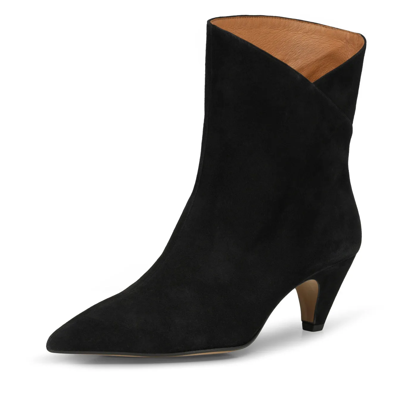 Paula boot suede - BLACK