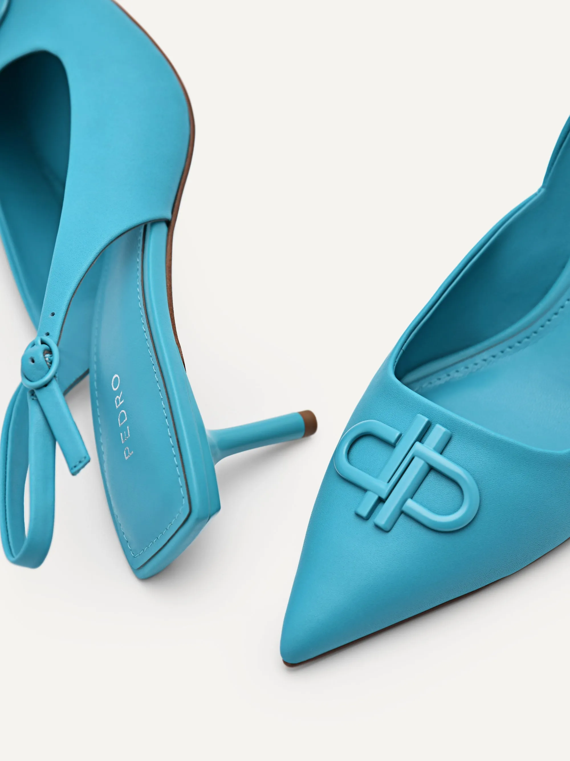 PEDRO Icon Leather Slingback Pumps