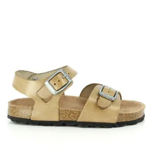 Plakton 115041 Beige Slingback Kids Sandals