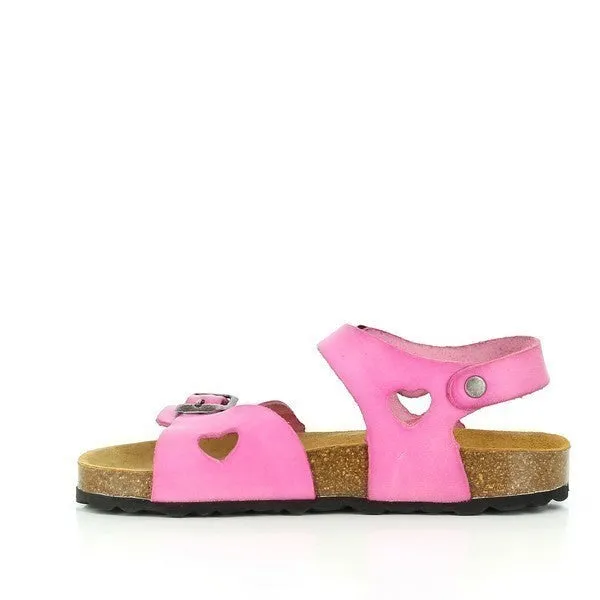 Plakton 115041 Fucsia Hearts Kids Sandals