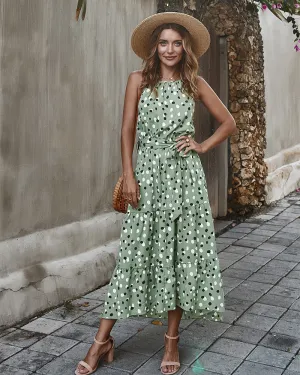 Polka Dots Maxi Dress
