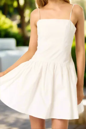 Poplin Mini Dress