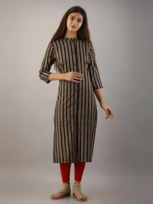 Rayon Slub Straight Women Kurta
