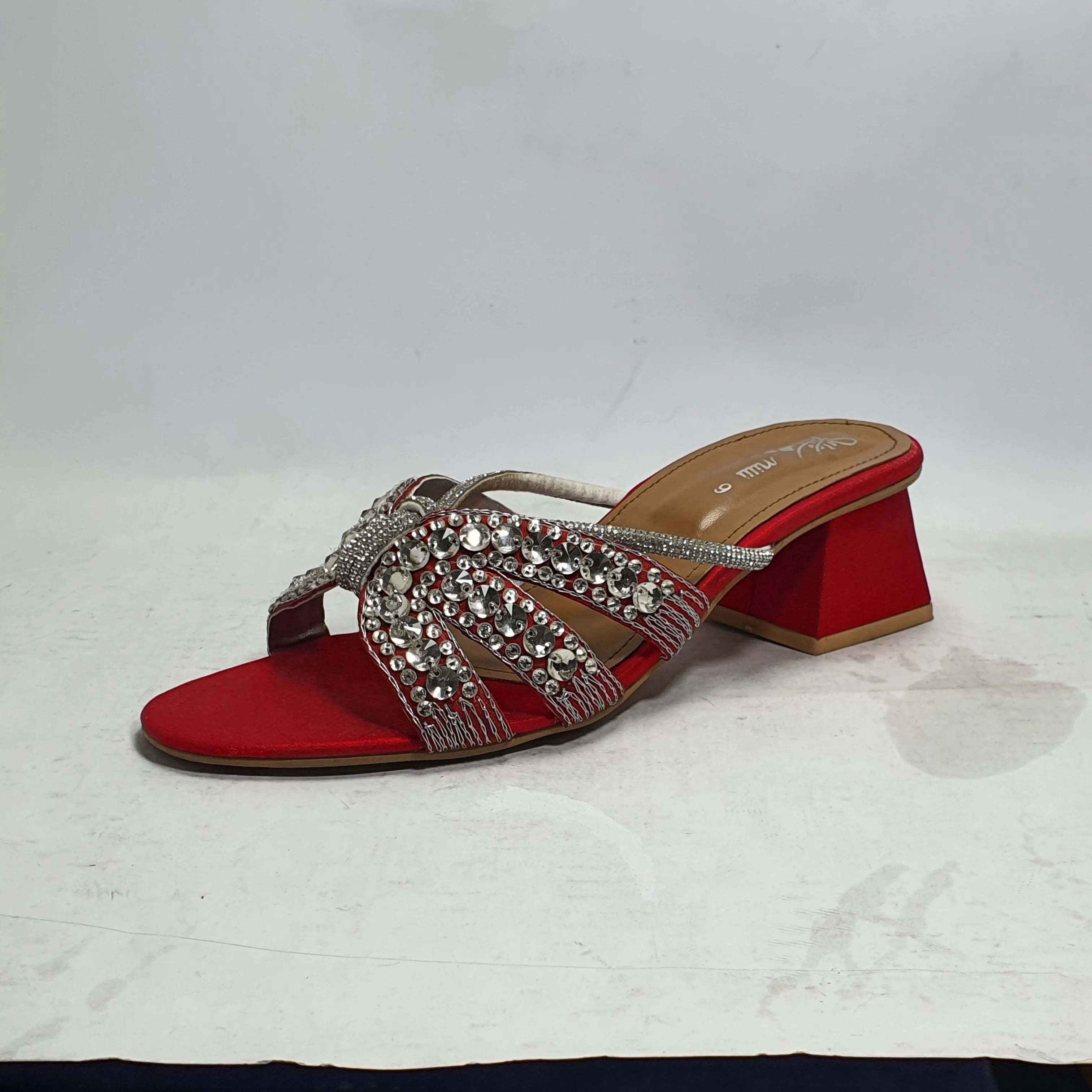 Red | Fancy heel for Women
