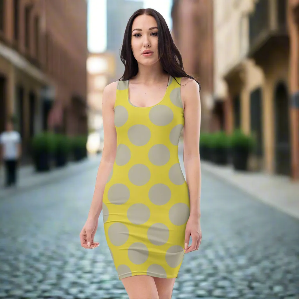 Retro Chic Vintage Polka Dot Dress, lioness-love