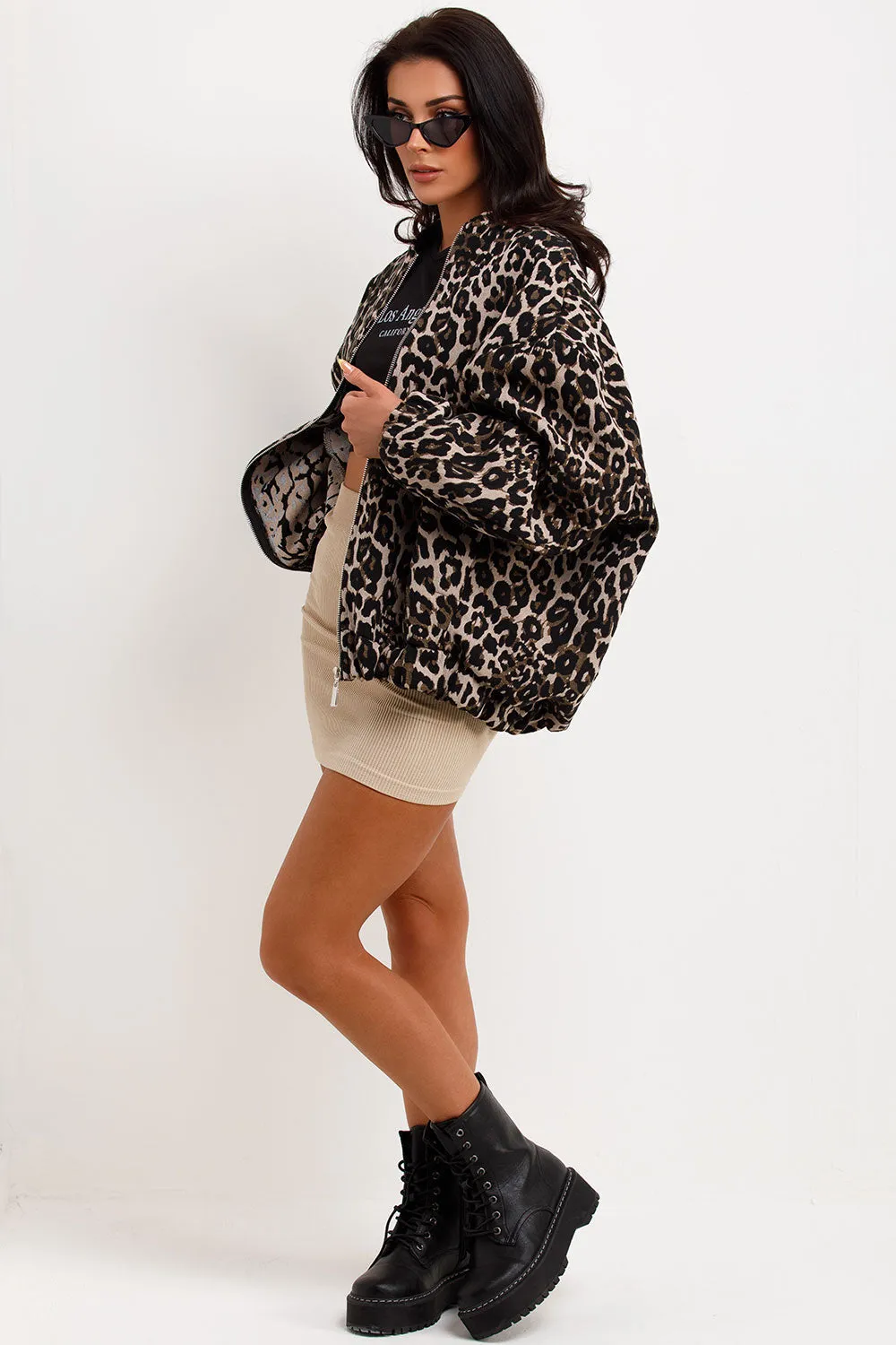 Retro Leopard Print Coat
