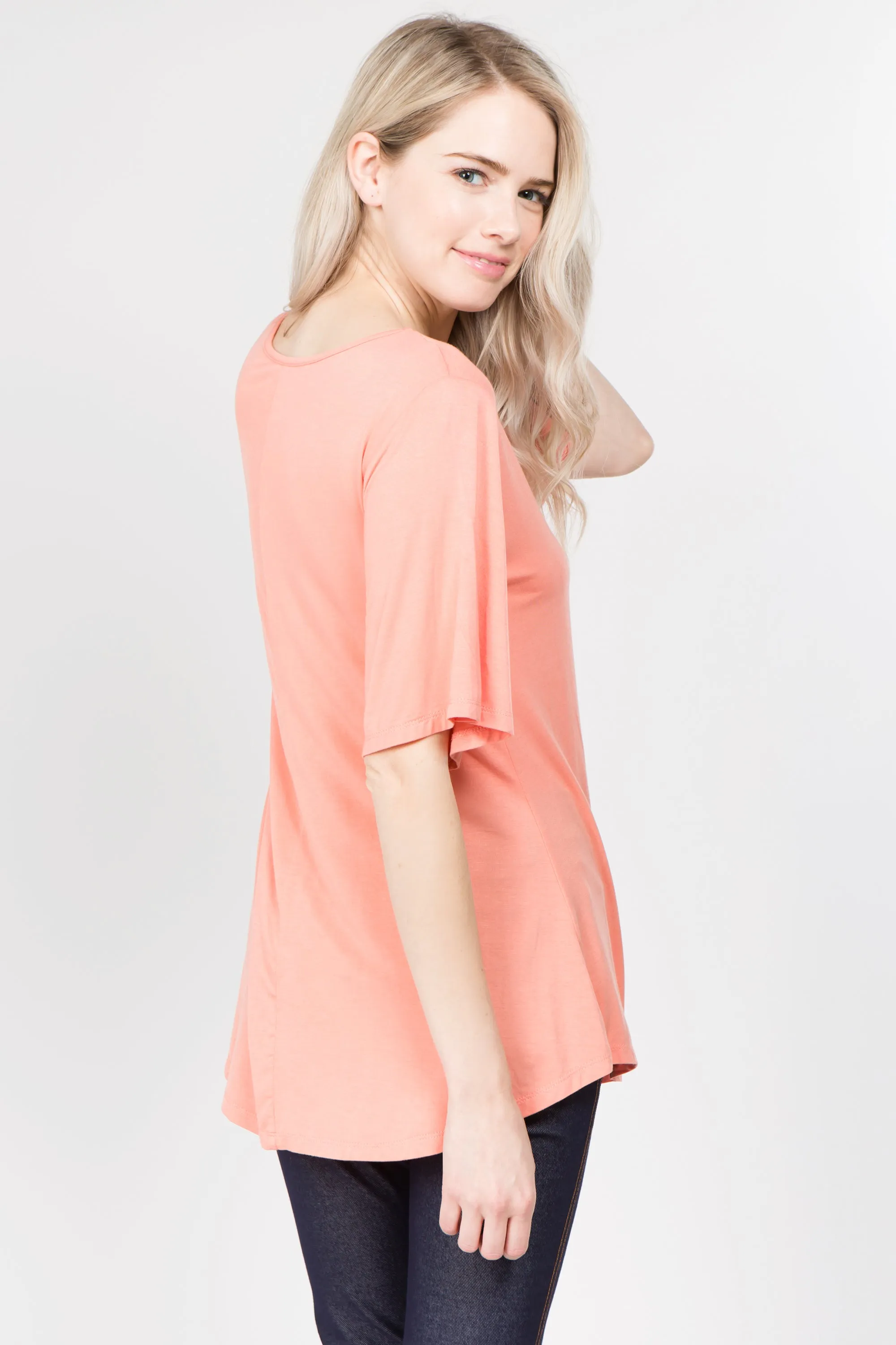 Rhythm of Love Bell Sleeve Top