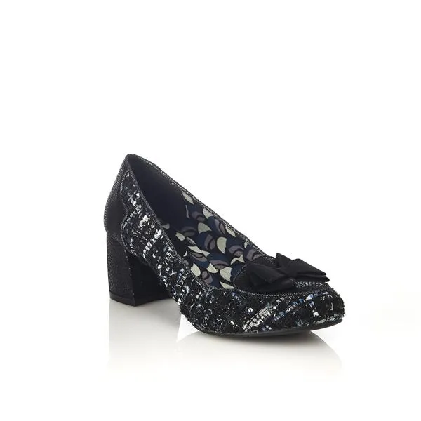 Ruby Shoo LOW HEEL SHOE Thalia TWEED MATCHING KOBE STYLE BAG AVAILABLE