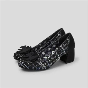 Ruby Shoo LOW HEEL SHOE Thalia TWEED MATCHING KOBE STYLE BAG AVAILABLE