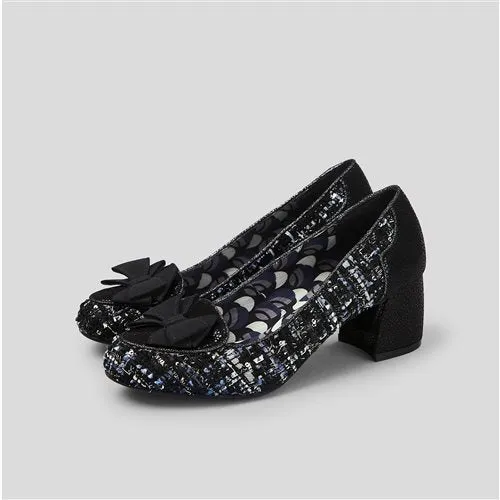Ruby Shoo LOW HEEL SHOE Thalia TWEED MATCHING KOBE STYLE BAG AVAILABLE