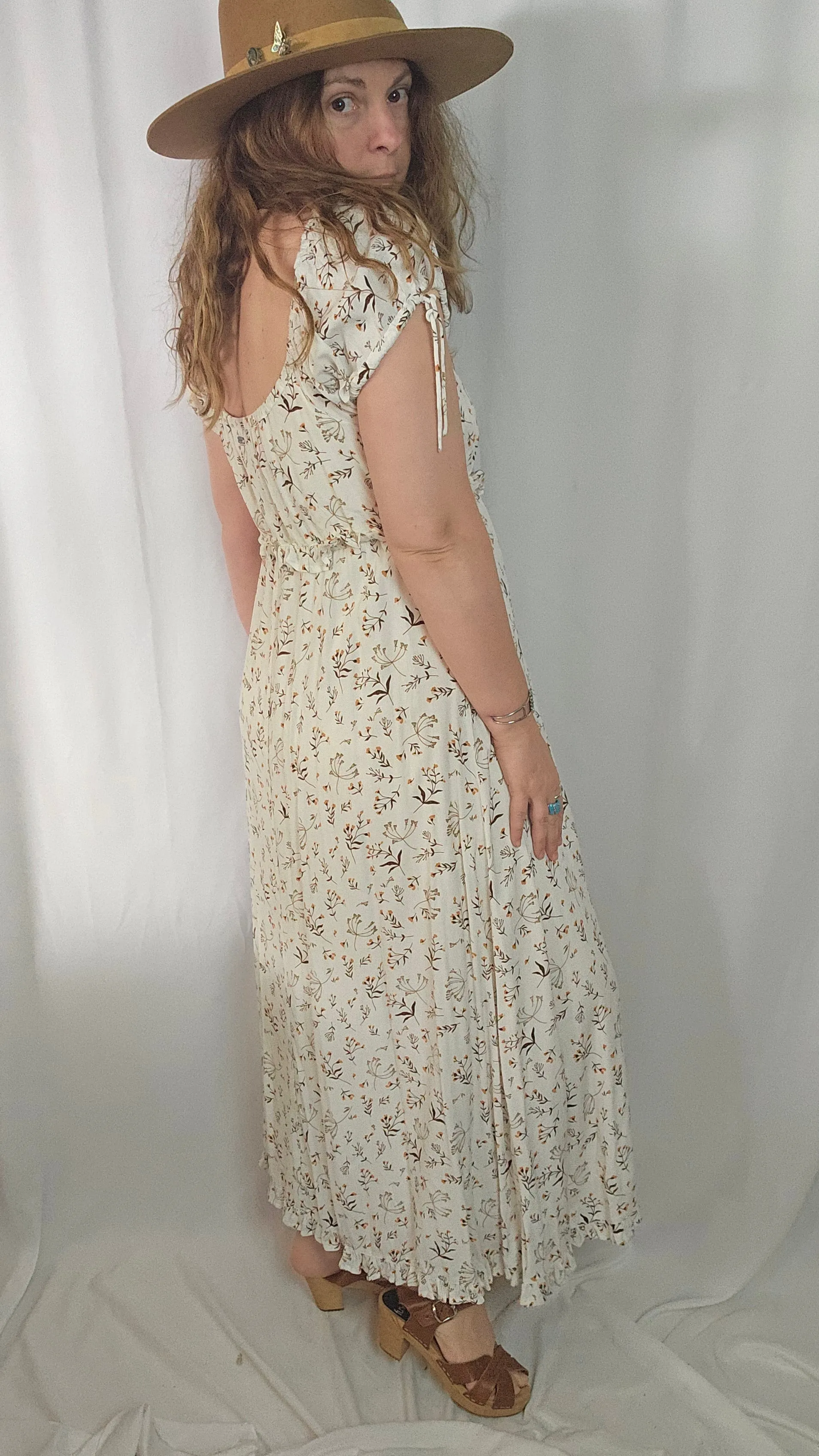 Saint Helena Maxi Dress in Size L - Fully Lined