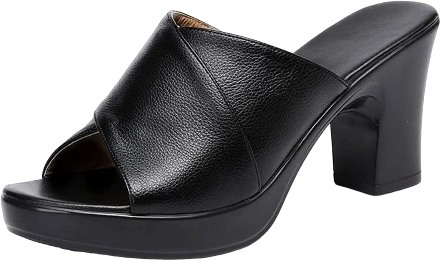 Sandal Heels for Women Chunky Heels for Women Chunk High Heel Chunk Low Heel Sandals Ankle Strap Comfortable Sandal