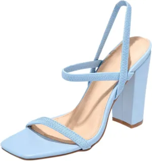 Sandal Heels for Women Chunky Heels for Women Chunk Low Heel Comfortable Sandals Ankle Strap Open Toe Sandal