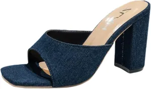Sandal Heels for Women Chunky Heels for Women Comfortable Buckle Sandal Ankle Strap for Prom Party Daily Wear Sandals