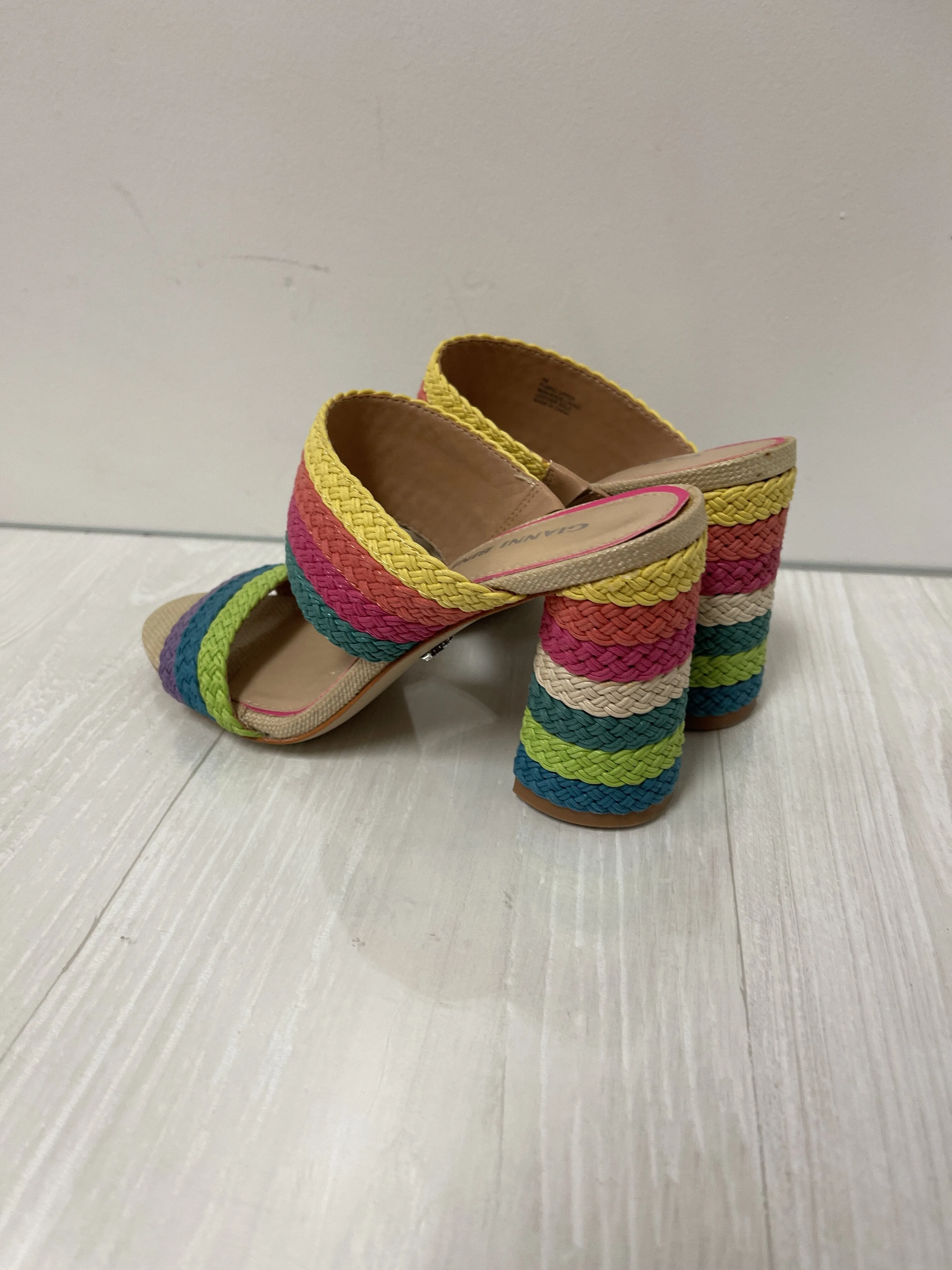 Sandals Heels Block By Gianni Bini  Size: 7
