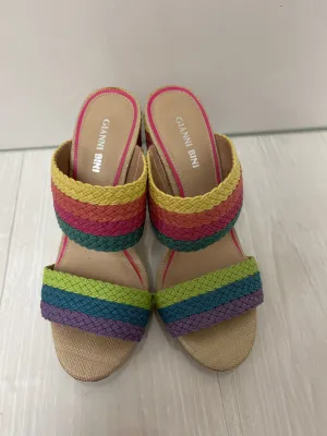 Sandals Heels Block By Gianni Bini  Size: 7