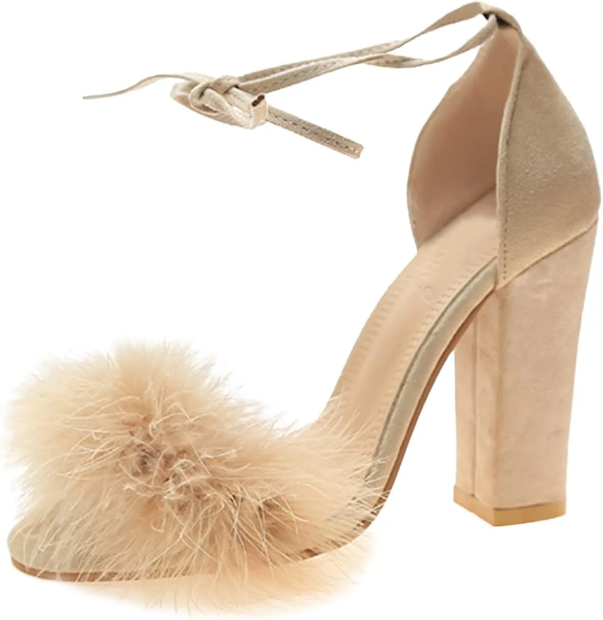 Sandals Super Thick And Heel With Ankle Women's Shoes Fashion High Straps Women Sandals