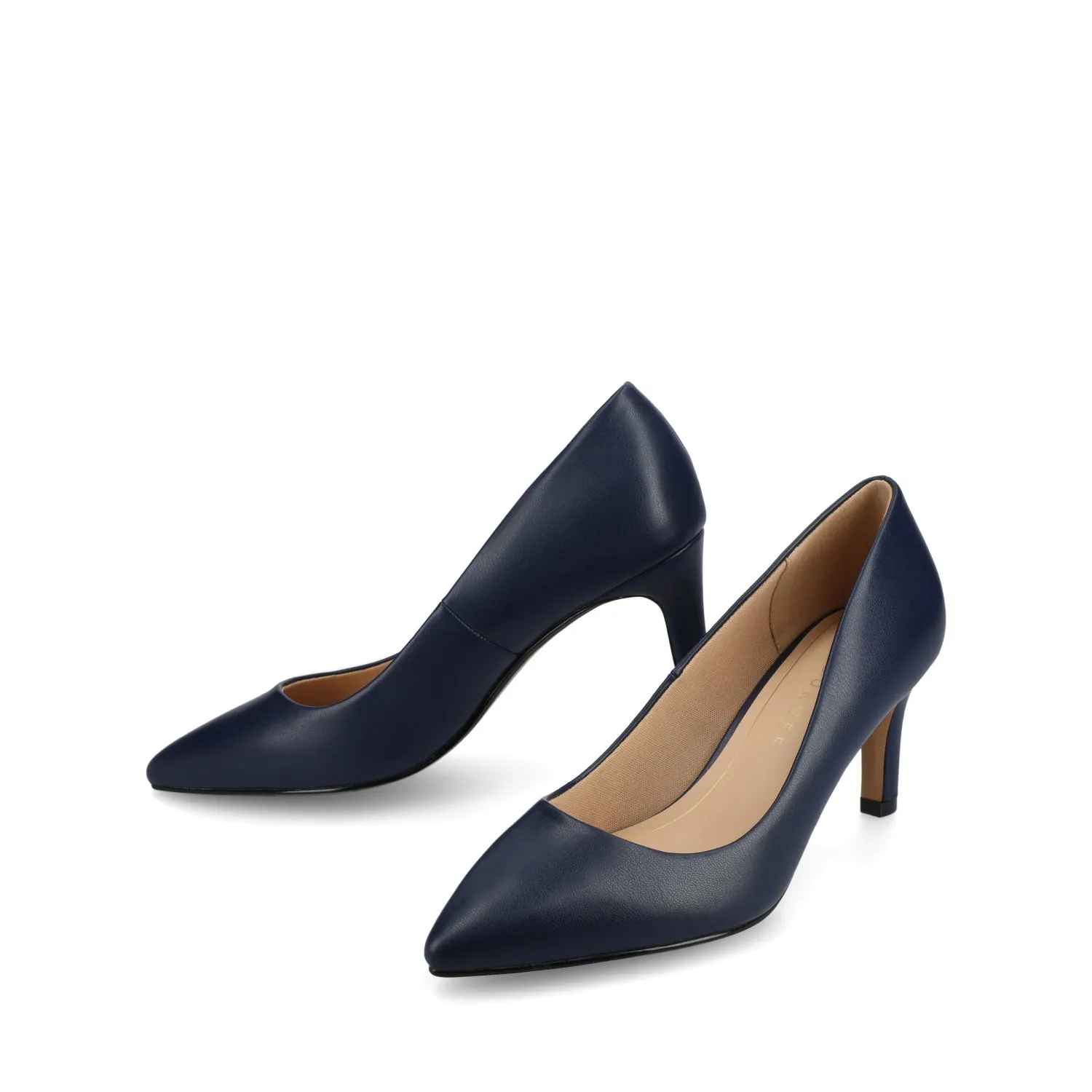 SCYLEE LEATHER STILETTO HEELS IN WIDE