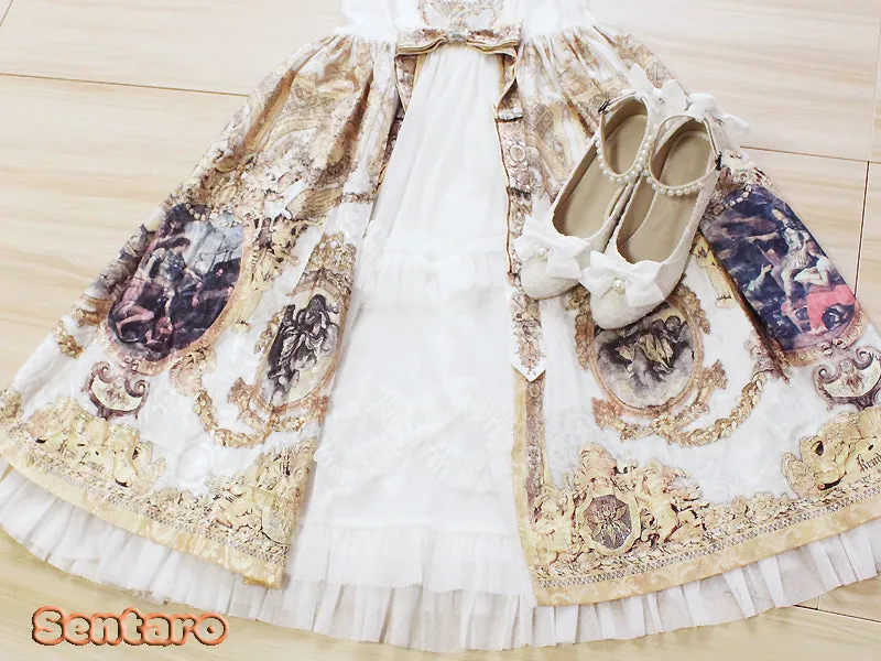 Sentaro Lace Bow Wedding Lolita Shoes Multicolors
