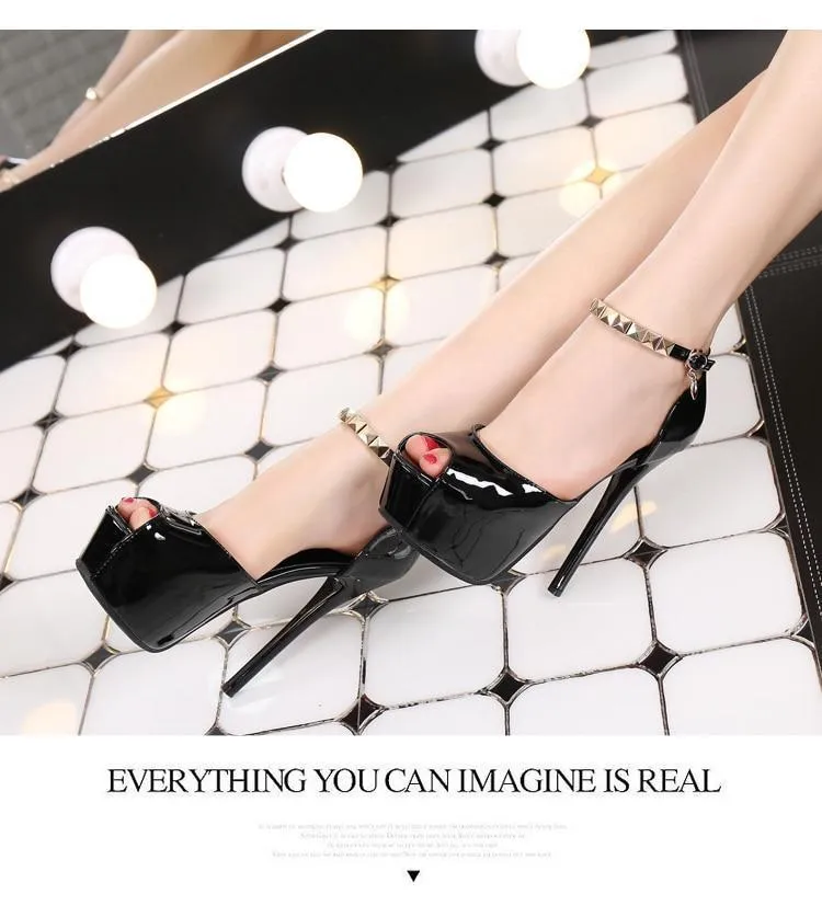 sexy platform pumps women shoes high heels
