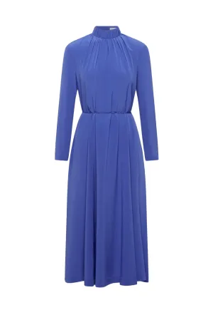 Silk Gather Neck Dress by Scanlan Theodore