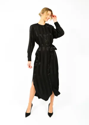 SLF Christelle LS Shirt Dress in Black