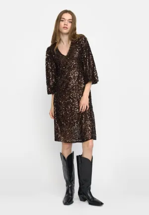 SRAudrey Dress - Chocolate Plum