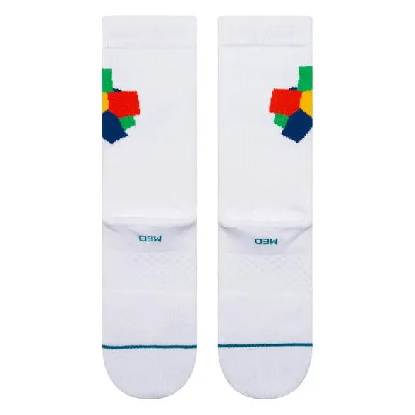 Stance Socks Willy Wonka Everlasting Crew - White