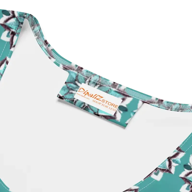 Stunning Geometrical Pattern Sublimation Cut Sew Dress