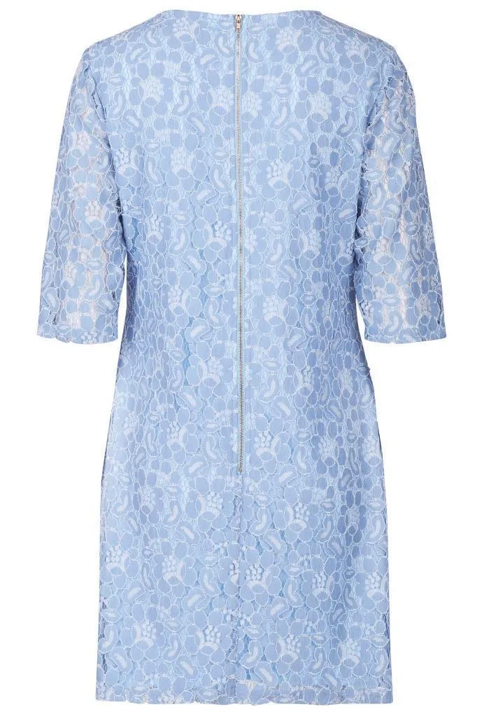 Sugarhill Boutique Ladies Blue Lace Tunic