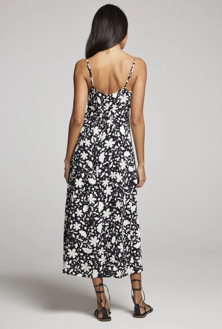 Sully Midi Dress Black Multi
