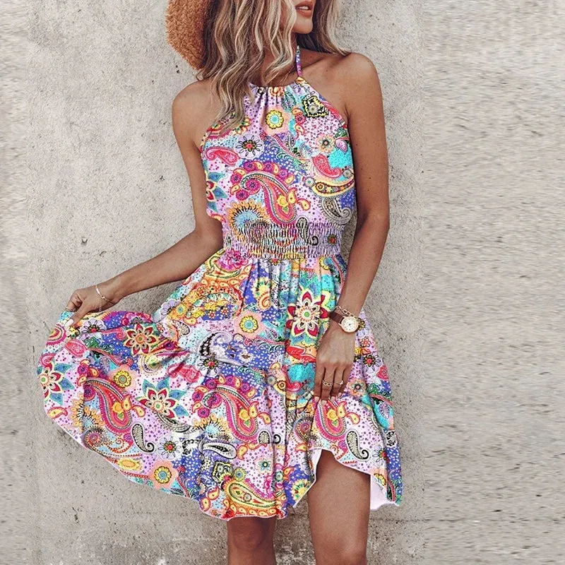 Sylis | Chic Halter Dress