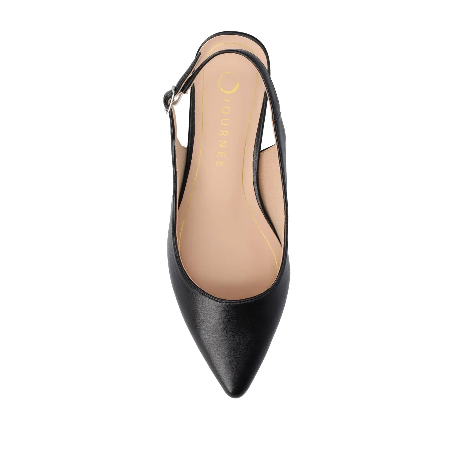 SYLVIA LOW BLOCK PUMP HEELS IN FAUX SUEDE