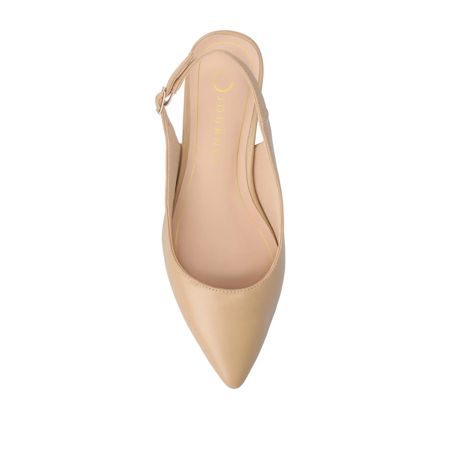 SYLVIA LOW BLOCK PUMP HEELS IN FAUX SUEDE