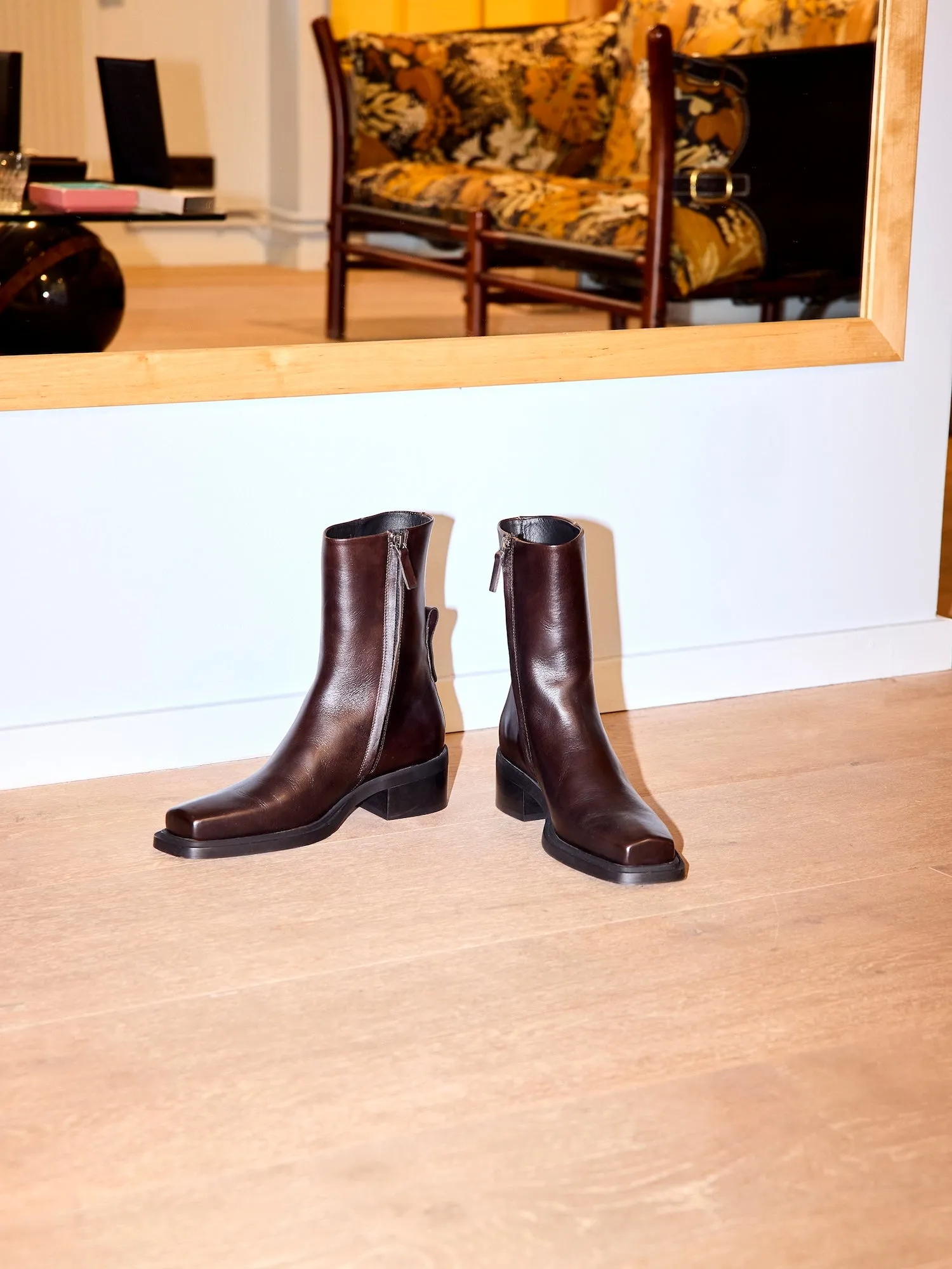 THE HEDDA WASHED BROWN