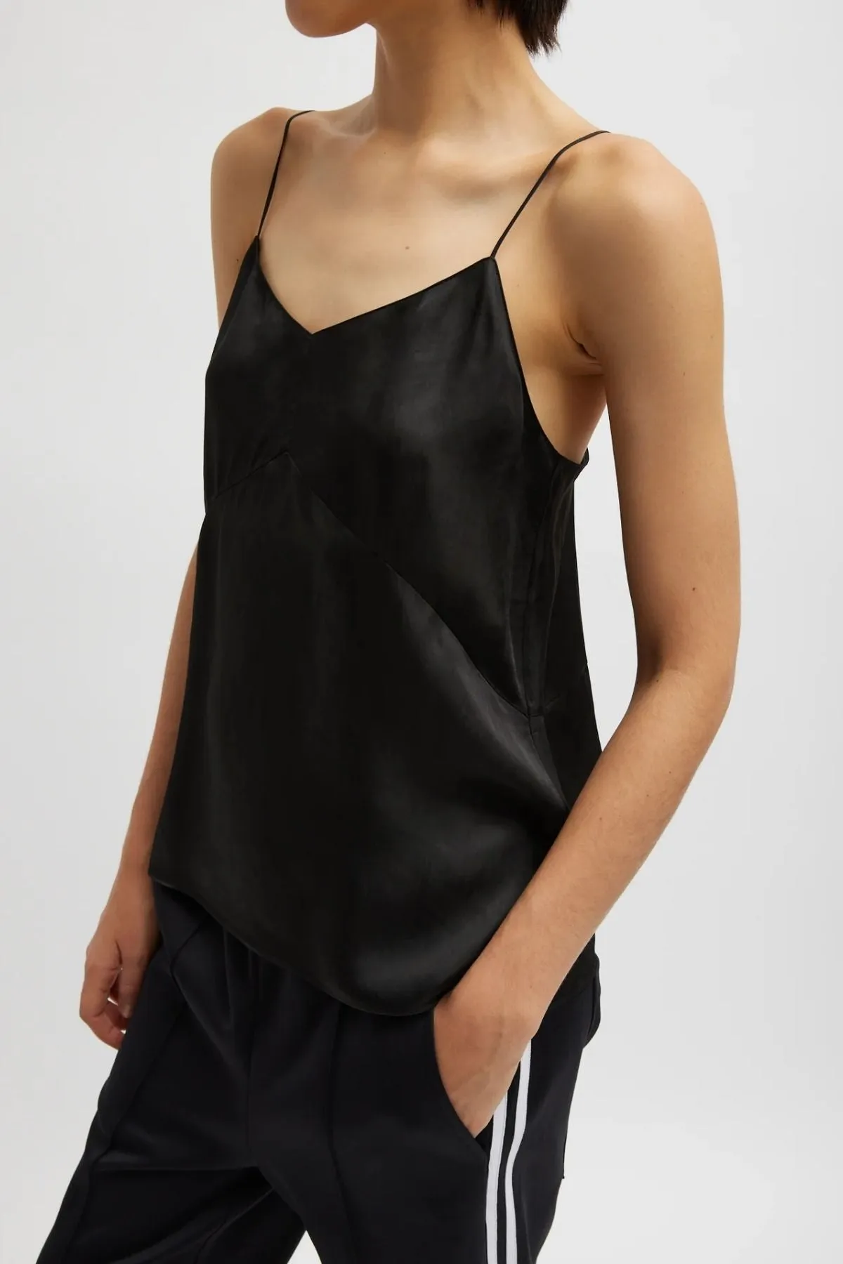Tibi The Slip Cami - Black
