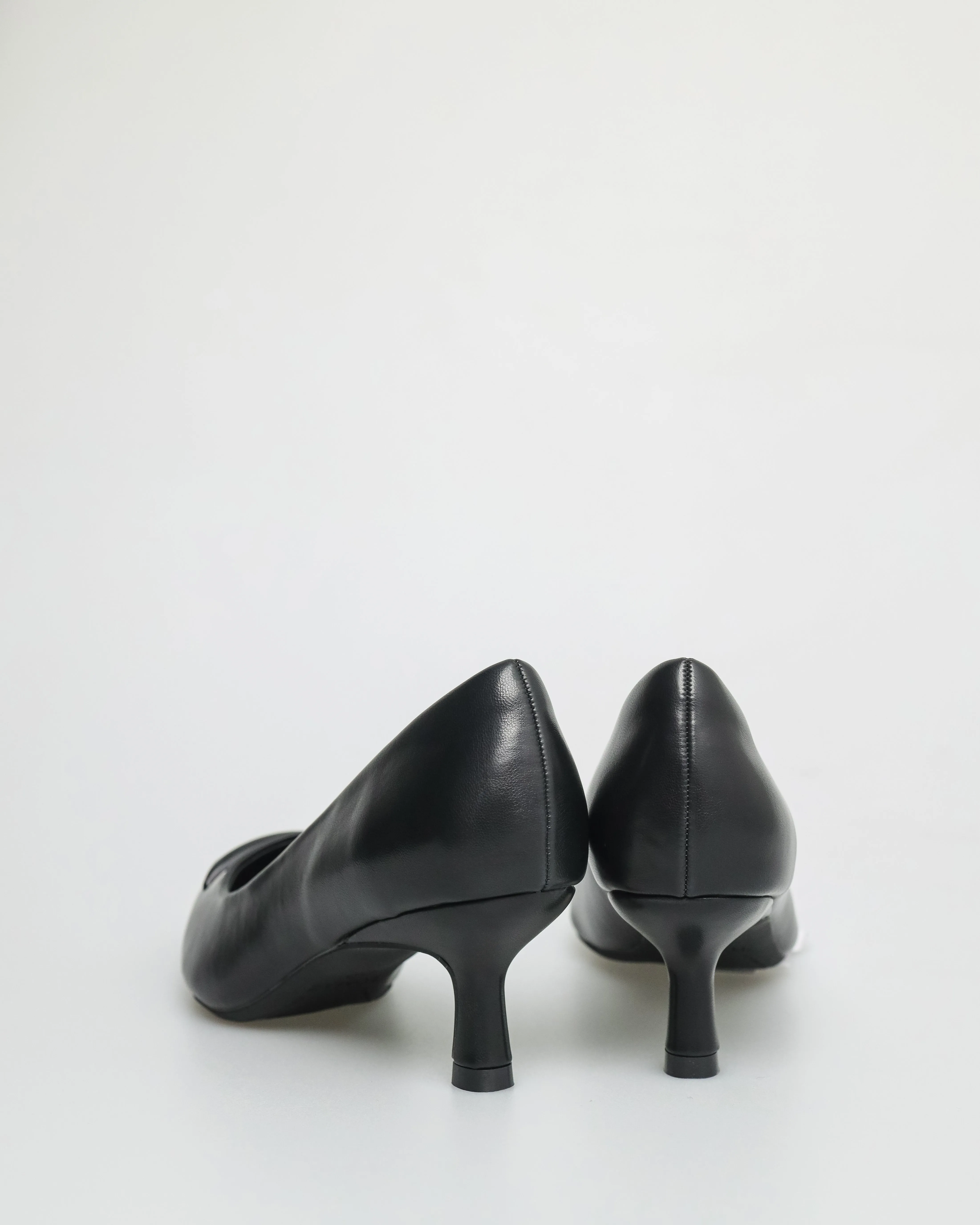 Tomaz FL052 Ladies Triangle Gem Kitten Heels
