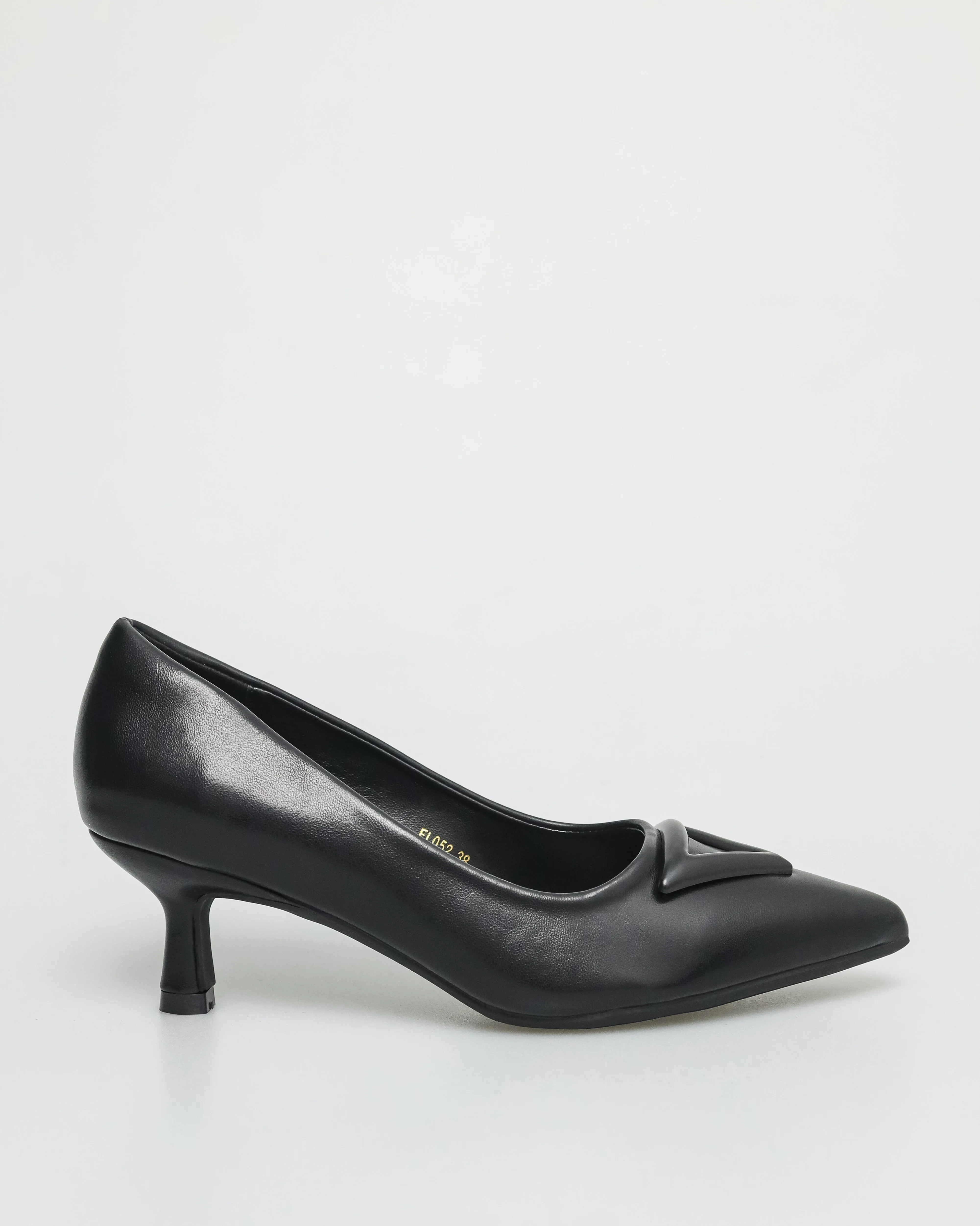 Tomaz FL052 Ladies Triangle Gem Kitten Heels
