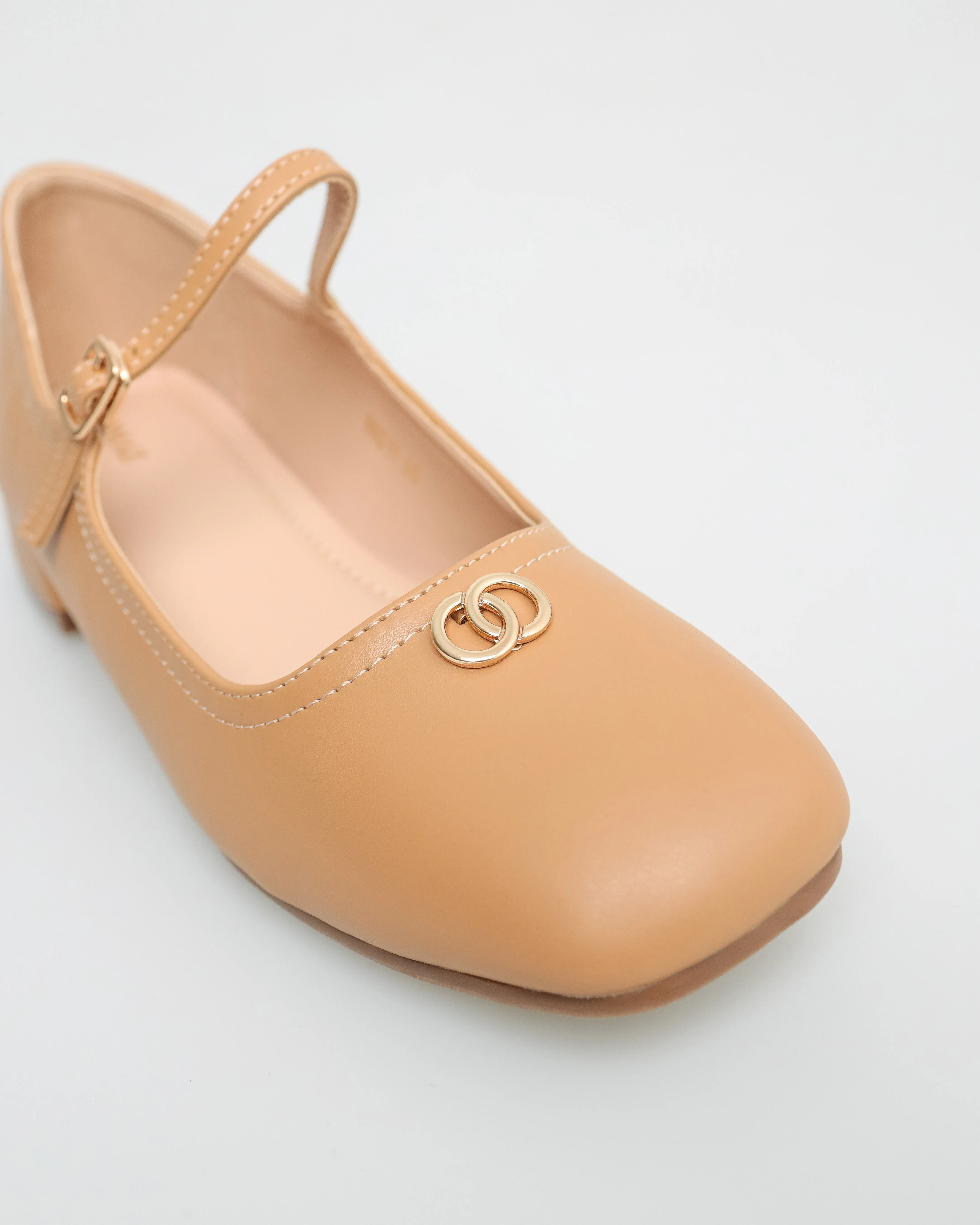 Tomaz NN211 Ladies Double Hoop Mary Janes Low Heels