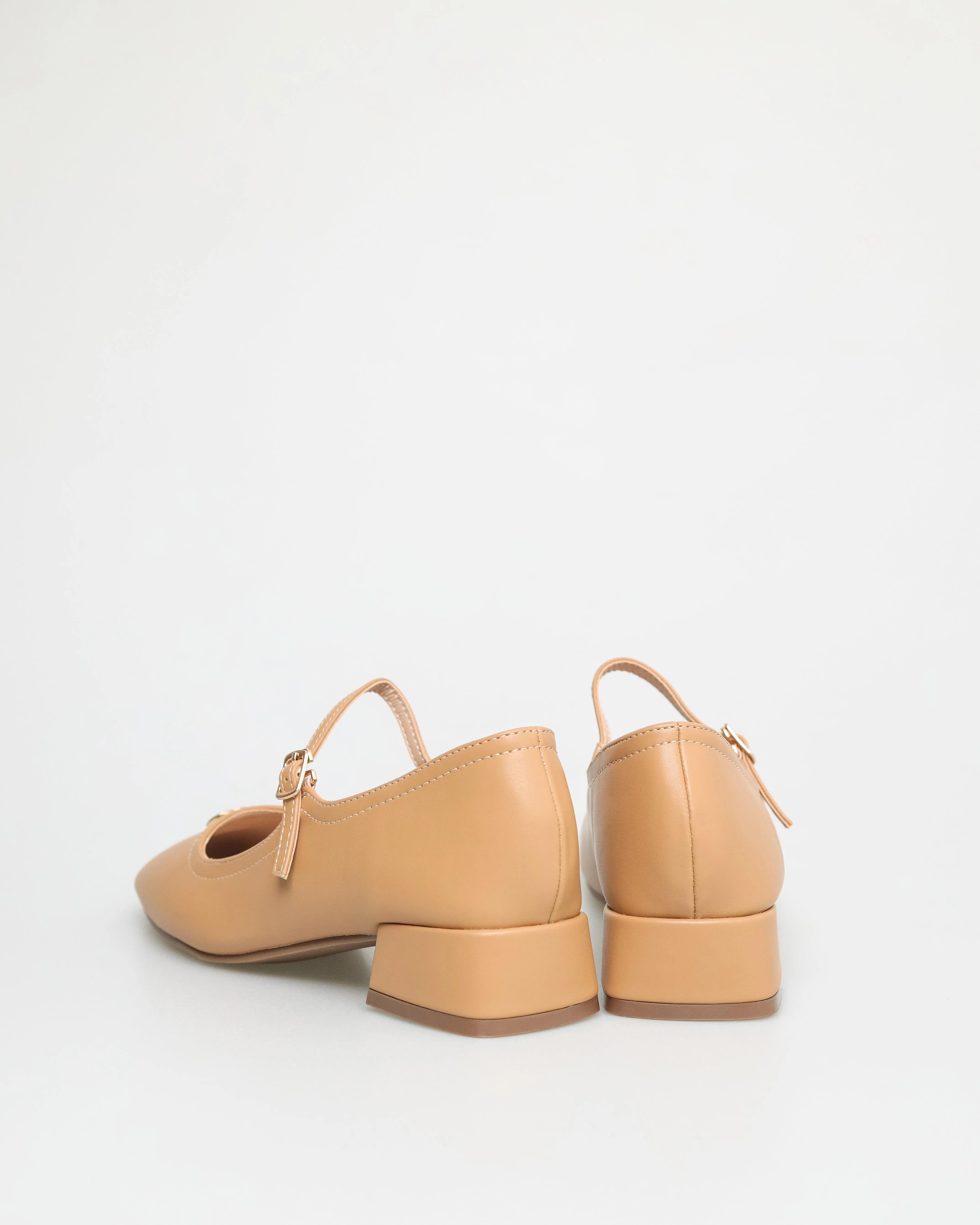 Tomaz NN211 Ladies Double Hoop Mary Janes Low Heels