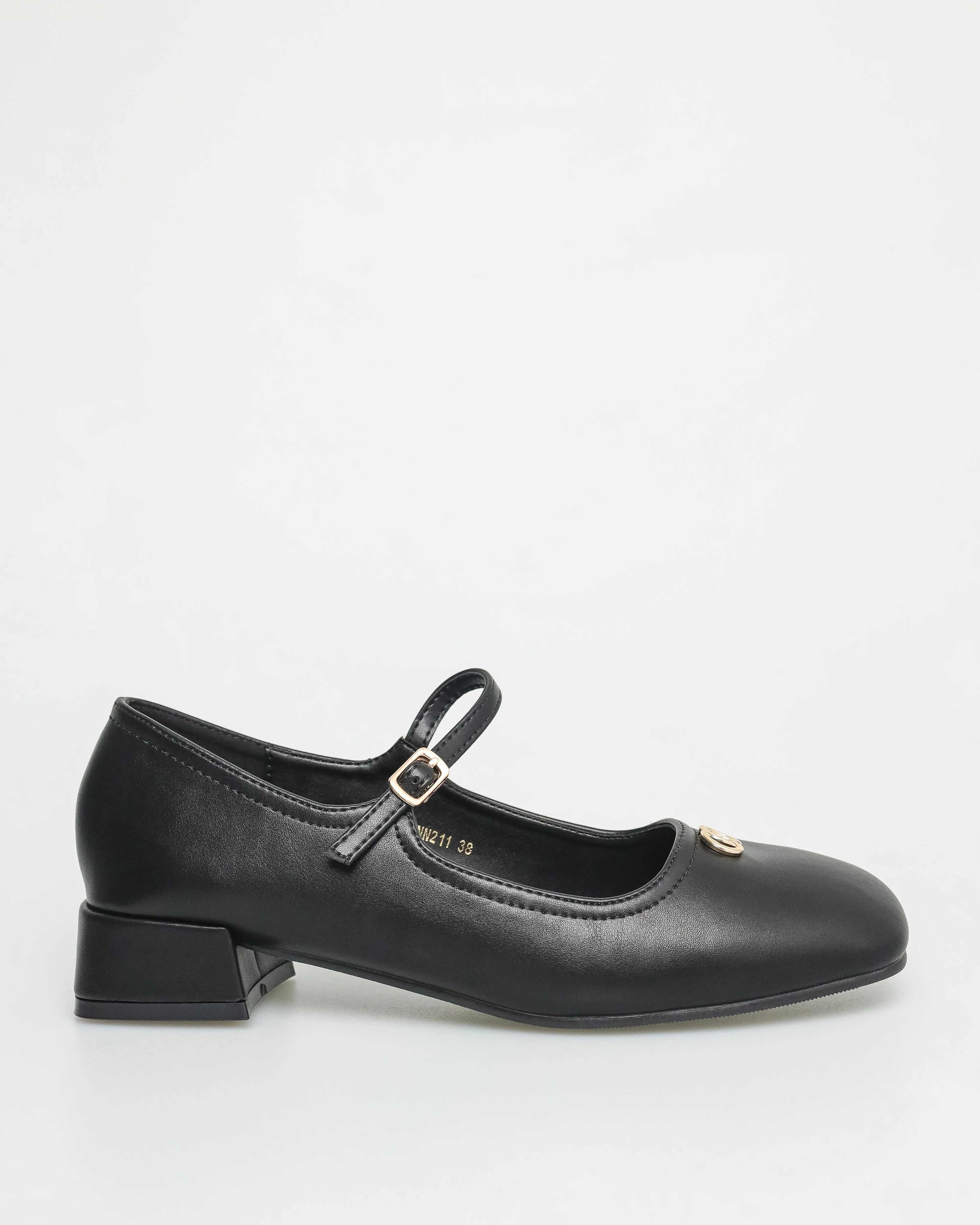 Tomaz NN211 Ladies Double Hoop Mary Janes Low Heels