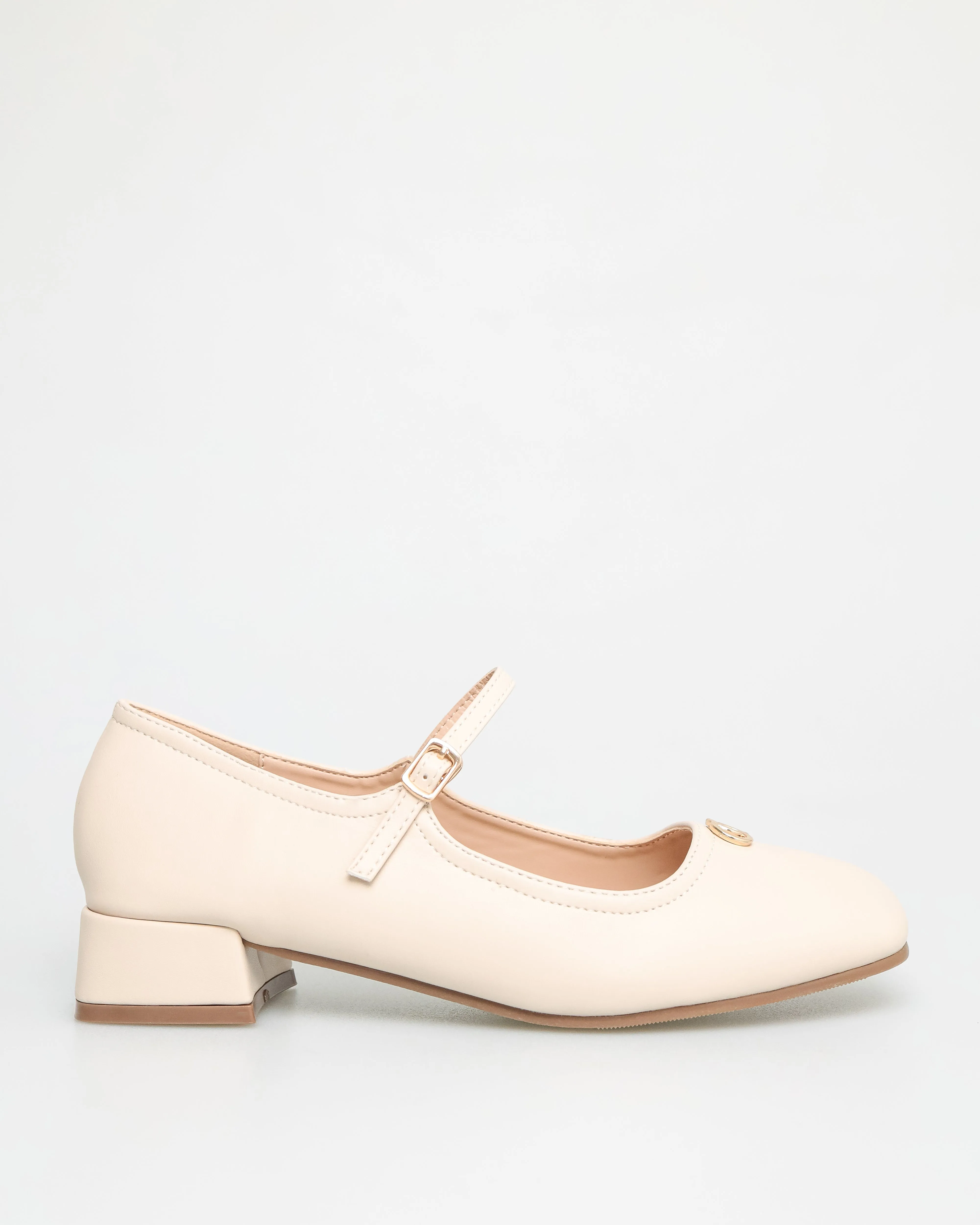 Tomaz NN211 Ladies Double Hoop Mary Janes Low Heels