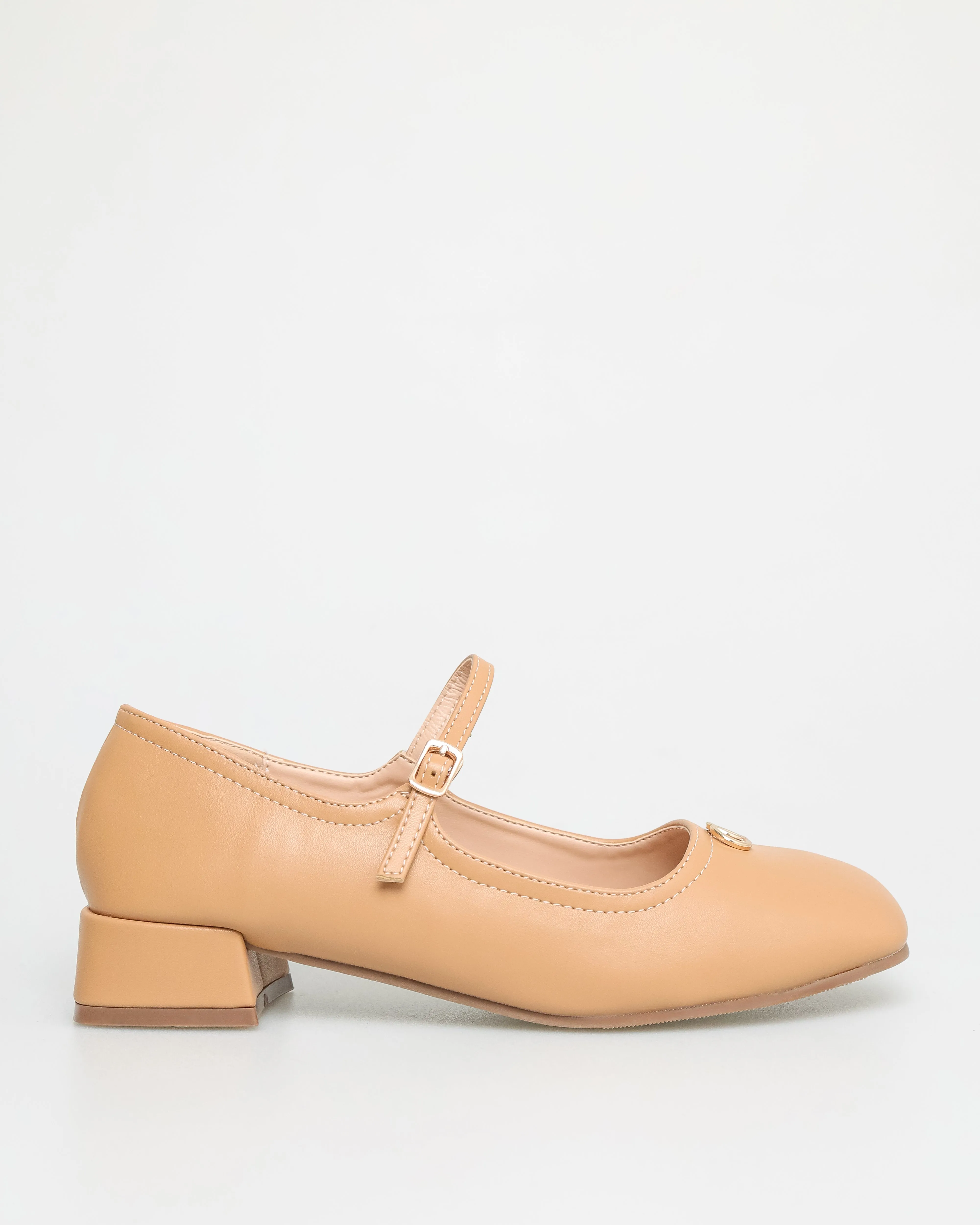 Tomaz NN211 Ladies Double Hoop Mary Janes Low Heels