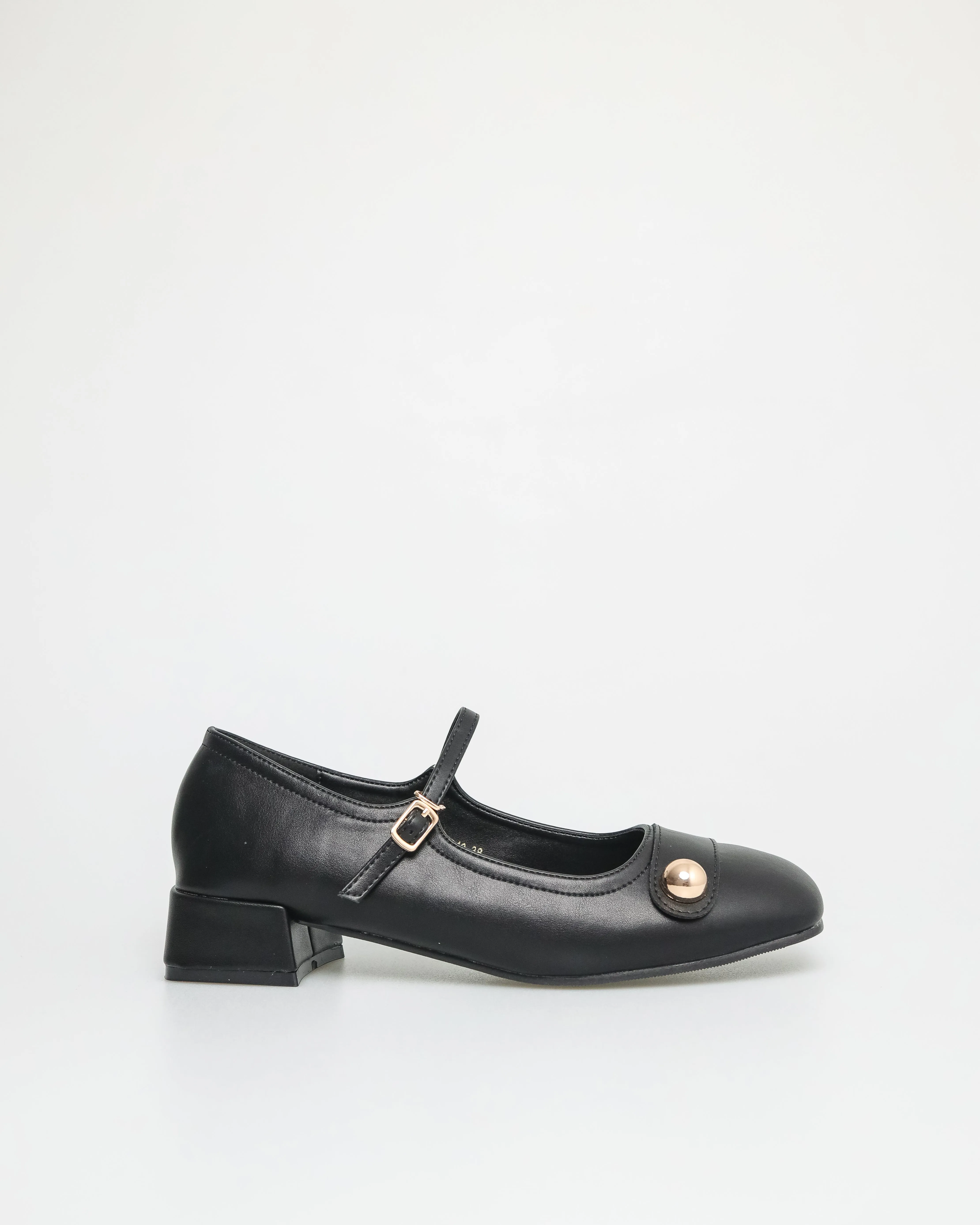 Tomaz NN212 Ladies Button Mary Janes Low Heels