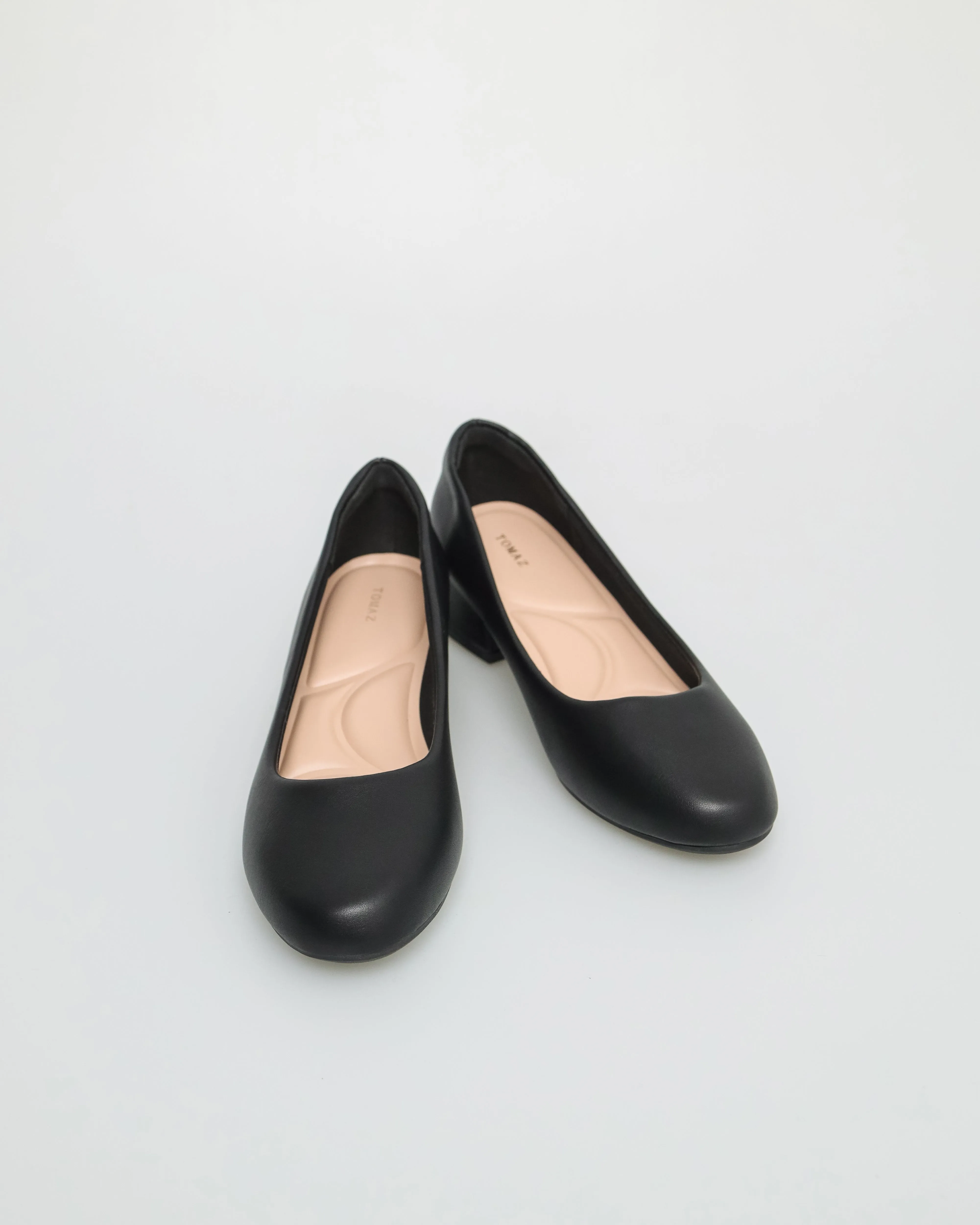 Tomaz NN341 Ladies Plain Formal Low Heels