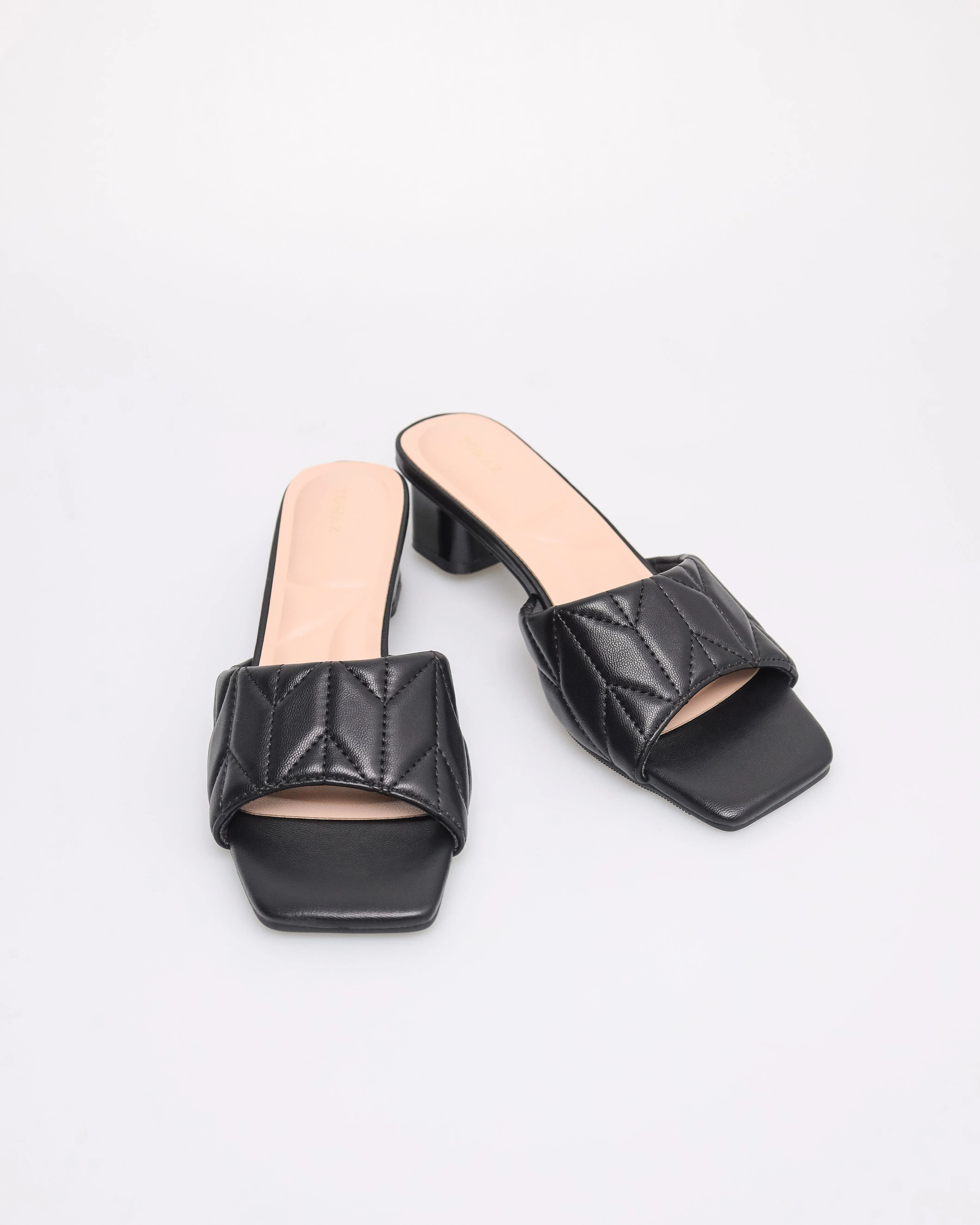 Tomaz NN359 Ladies Quilted Chic Heels